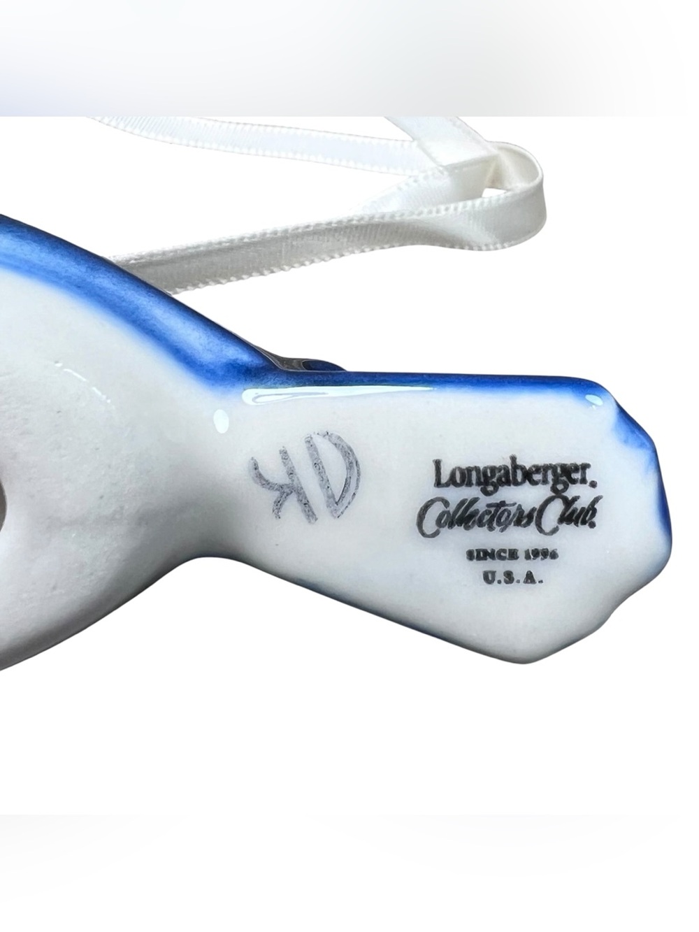 Longaberger NIB Collectors Club Backyard Bird Ornament Eastern Bluebird - Picture 6 of 11